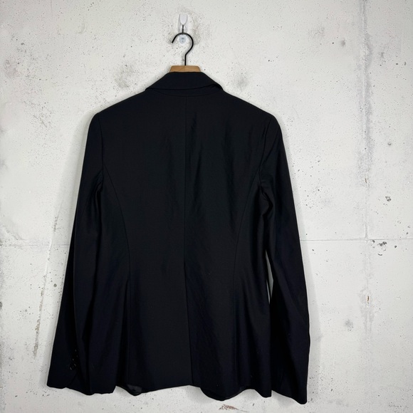 Theory Two Button Blazer Jacket Notch Lapel Front Pockets 12 - Picture 8 of 9